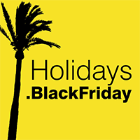 Holidays Black Friday Logo